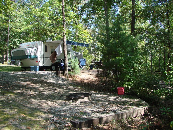 RV and Tent Sites, Secluded, Primitive Tent Camping Near Waterfalls